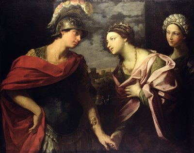 アエネアスはディドを去る、c.1630 作： Guido Reni