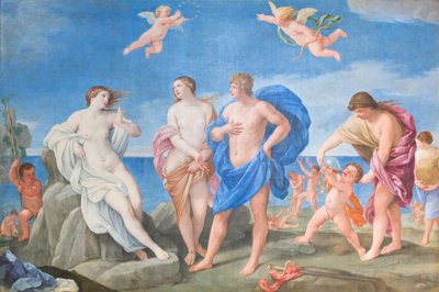 アリアドネとバッカス（キャンバスに油彩） 作： Guido Reni