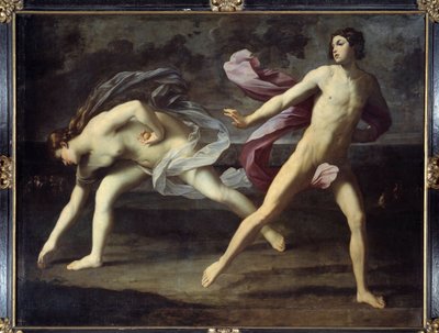 アタランタとヒポメネス 作： Guido Reni