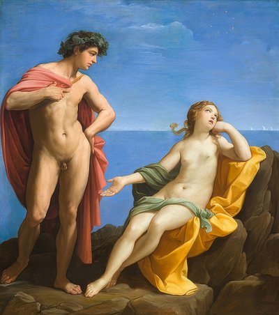 バッカスとアリアドネ。 1619-20年頃 作： Guido Reni