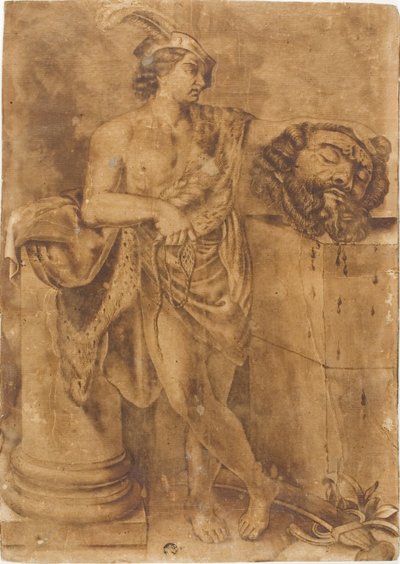 ゴリアテの頭を持つダビデ 作： Guido Reni