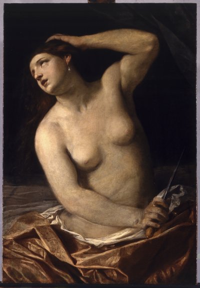 ルクレティアの死、1632-38 作： Guido Reni