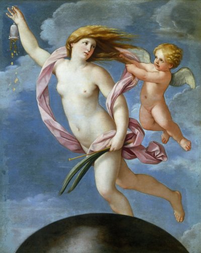 財布を持ったフォルトゥナ、1637年。 作： Guido Reni