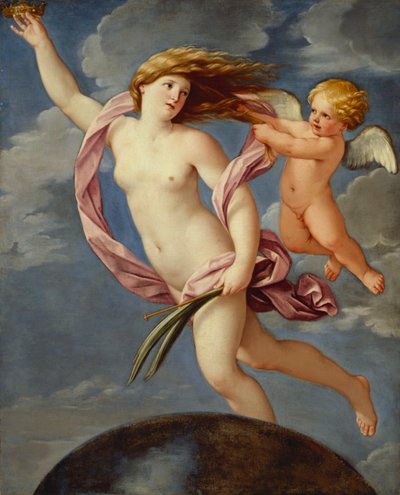 王冠のある幸運 作： Guido Reni