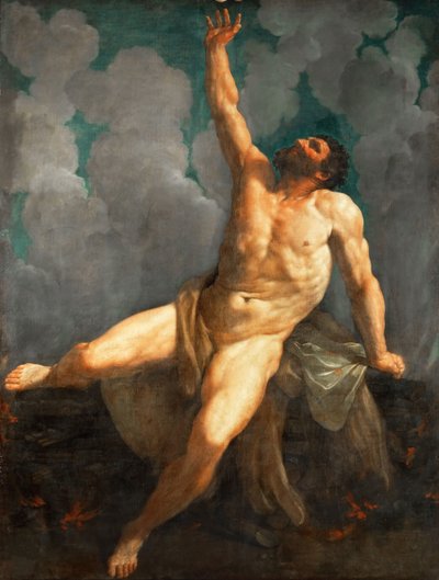 火葬のヘラクレス、1620-1621。 作： Guido Reni