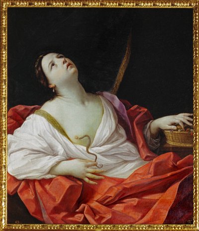 ファラオ・クレオパトラ7世（キャンバスに描かれた絵） 作： Guido Reni