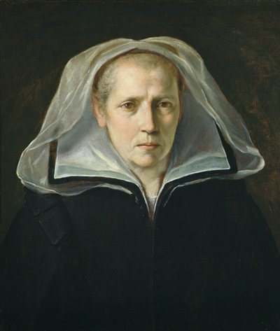 母ジネヴラ・プッチの肖像、1610年頃（キャンバスに油彩） 作： Guido Reni