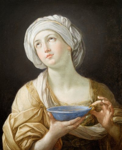 女性の肖像、1638-39。 作： Guido Reni