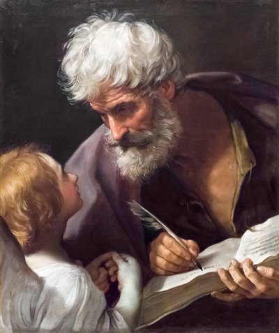 伝道者聖マタイ 作： Guido Reni