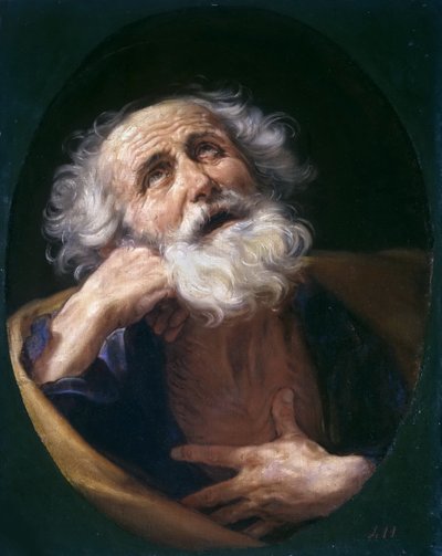 セントピーター、c。 1617年。 作： Guido Reni