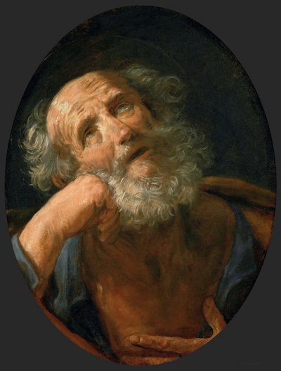 セントピーター、c。 1640。 作： Guido Reni