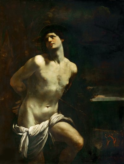 聖セバスチャン、1601年から1615年の間。 作： Guido Reni