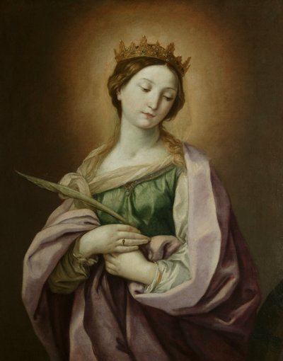 聖カタリナ 1638-40年頃 油彩・カンヴァス 作： Guido Reni