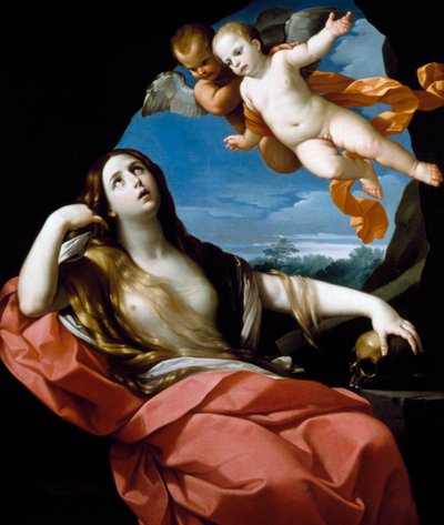 St Mary Magdalene 作： Guido Reni