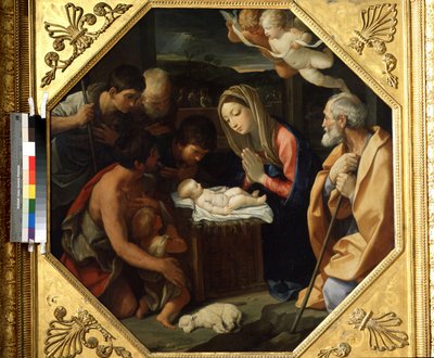 幼子キリストの礼拝 作： Guido Reni