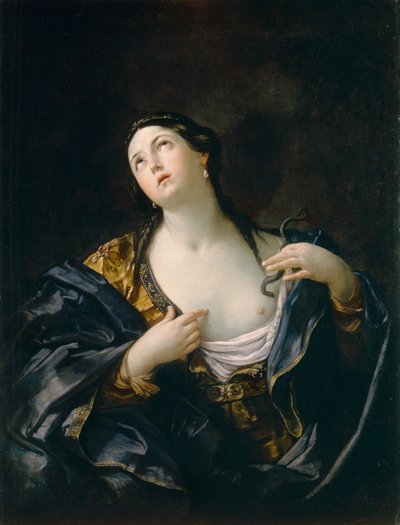 クレオパトラの死 1625年頃 油彩・カンヴァス 作： Guido Reni