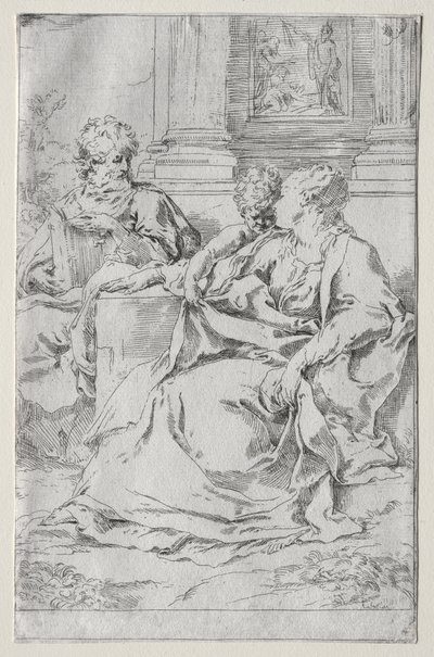 聖家族。 作： Guido Reni