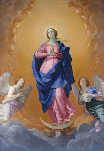 無原罪懐胎、1627年。 作： Guido Reni