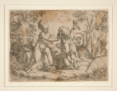 幼子イエスと洗礼者聖ヨハネ 作： Guido Reni