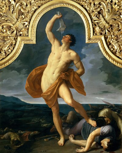 勝利のサムソン、1614-1616。 作： Guido Reni
