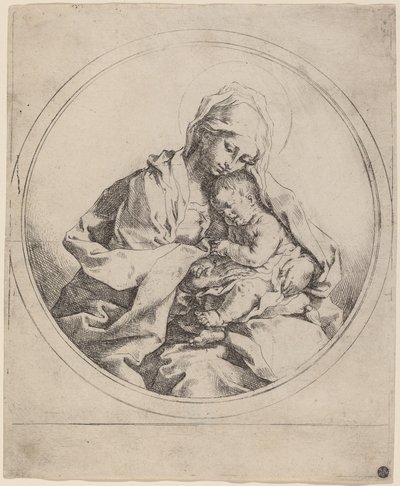 聖母子 作： Guido Reni