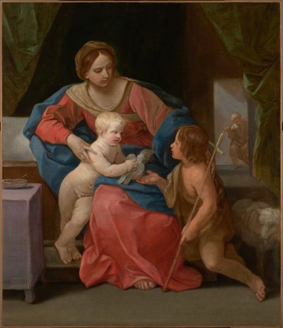 聖母子と洗礼者ヨハネ 作： Guido Reni