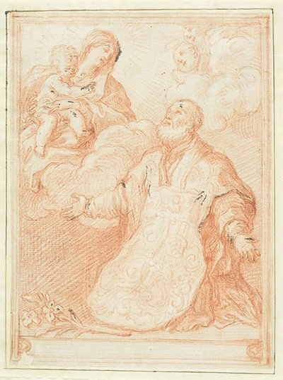 聖フィリップ・ネリのビジョン 作： Guido Reni