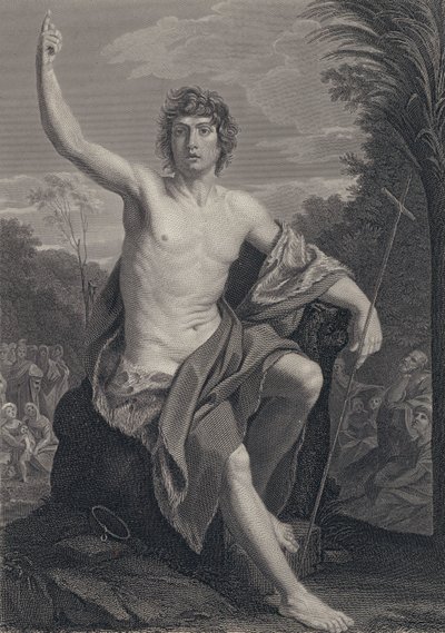 ジョン・ザ・バプティスト 作： Guido after Reni