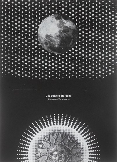 日の出前、ツァラトゥストラはこう語った、2025年（シルクスクリーン） 作： Guilherme Pontes