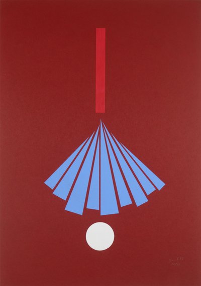 インバーテッド・バレリーナ Nº1, 2018（シルクスクリーン） 作： Guilherme Pontes