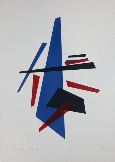 Movement Nº7, 2019（シルクスクリーン） 作： Guilherme Pontes
