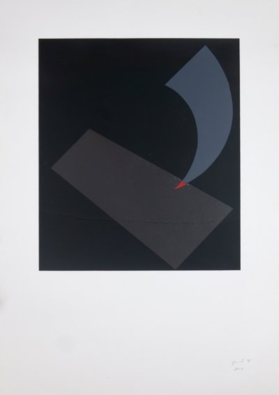 Prometheus Wound In Silkscreen, 2018（シルクスクリーン） 作： Guilherme Pontes