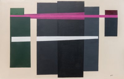 シュプレマティズム『マクシミリアンの処刑』2017年（キャンバスに油彩） 作： Guilherme Pontes