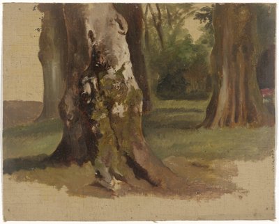 木の幹 作： Guillaume Anne van der Brugghen