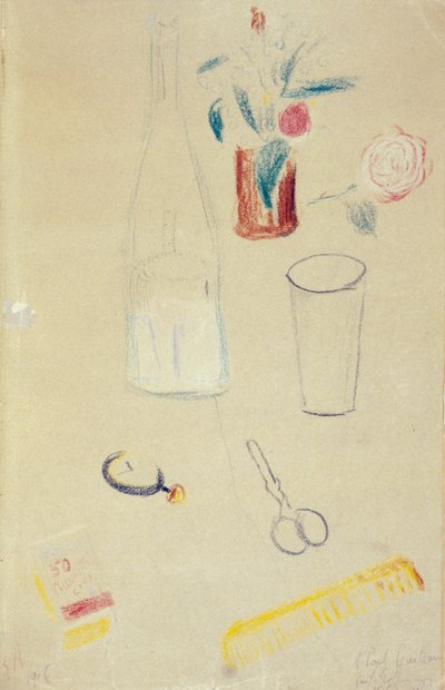 静物、c1900。 作： Guillaume Apollinaire