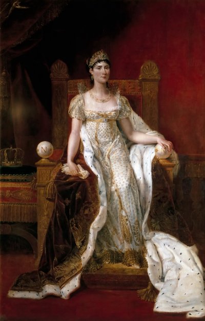 ナポレオンボナパルト1763-1814の最初の妻、ジョセフィーヌドボーアルネの肖像 作： Guillaume Guillon Lethière