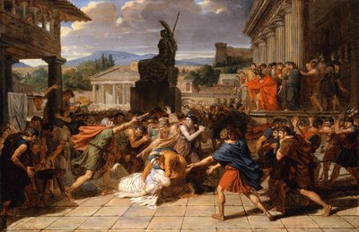 バージニアの死、1800年頃 作： Guillaume Guillon Lethière