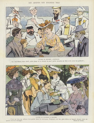 ル・リールのイラスト 作： Guillaume Le Barrois dOrgeval