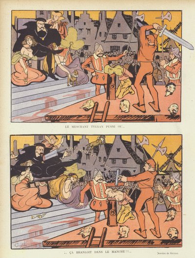ル・リールのイラスト 作： Guillaume Le Barrois dOrgeval
