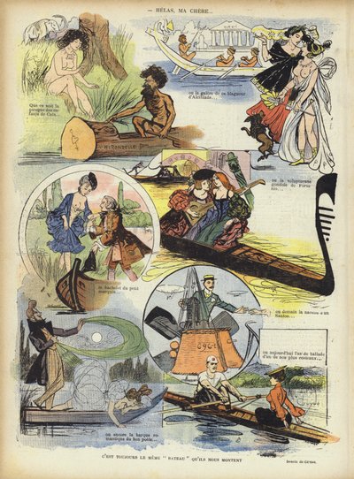 ル・リールのイラスト 作： Guillaume Le Barrois dOrgeval