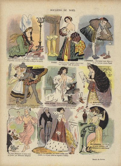 ル・リールのイラスト 作： Guillaume Le Barrois dOrgeval