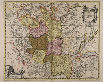 ブルゴーニュ公国、ブレス県、ブージュ・ヴァロメー県、ゲックス県の総督府。 作： ギヨーム・サンソン