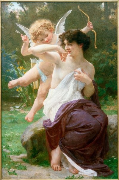 ビーナスとキューピッド 作： Guillaume Seignac