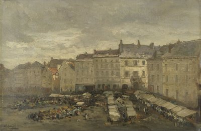 The Grote Zavel (Grand Sablon), ブリュッセル 作： Guillaume Vogels