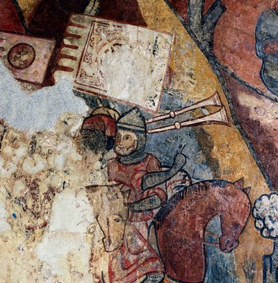 マヨルカの征服中のモンカダのウィリアム2世（1194-1229）の死 作： Guillem Ramon de Montcada
