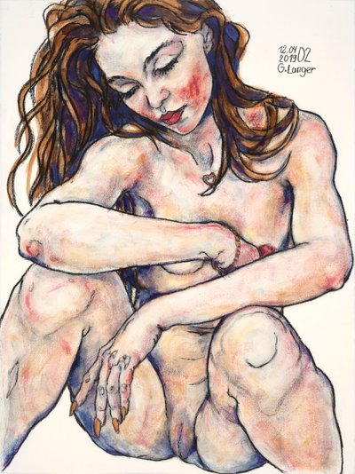 女性の行為、中毒 作： Gunter Langer
