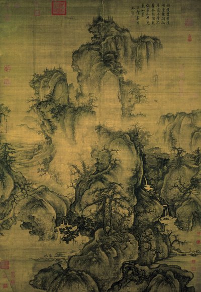 中国語：《早春圖》 アーリー・スプリング 作： Guo Xi