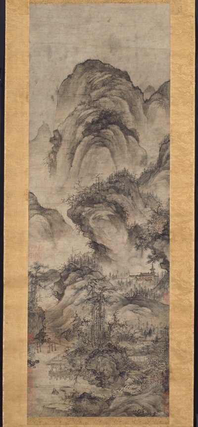 ツインパインズのウォーター・パビリオン 作： Guo Xi