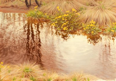 夏の海岸風景 作： Gustaf Edolf Fjaestad