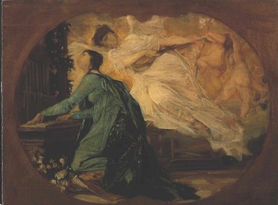 オルガン奏者 作： Gustav Klimt